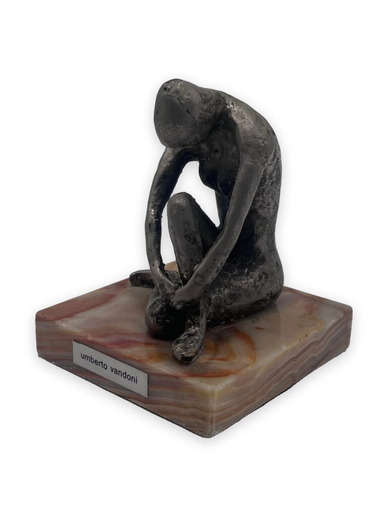 Ballerina piccola, patina bronzo, h11cm