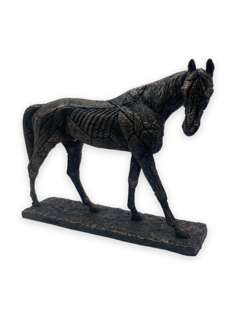 Cavallo di pietra, 34x12x26cm