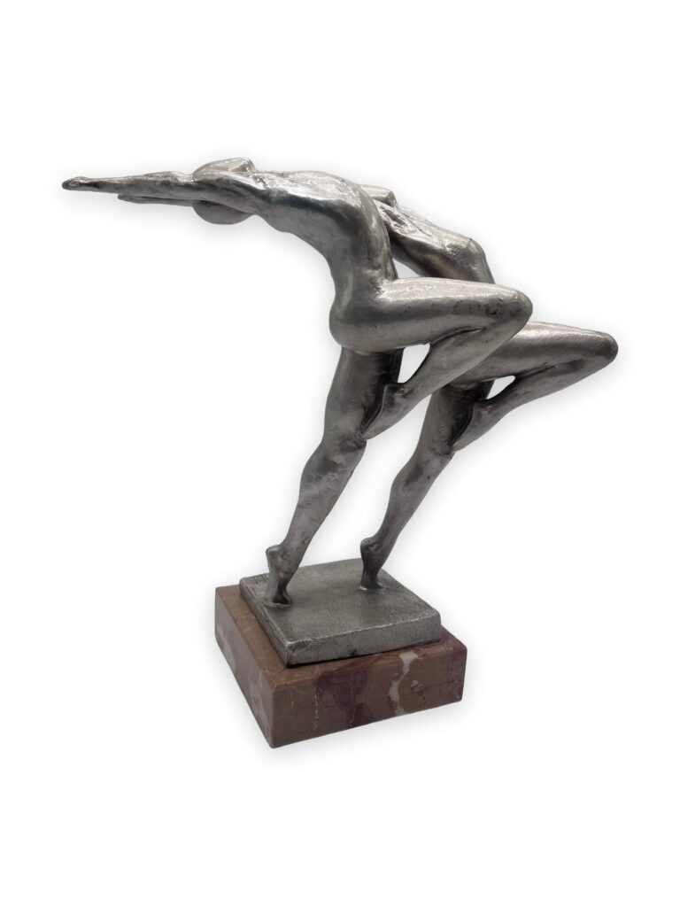 Dimensione danza, h25, prova di artista, argento
