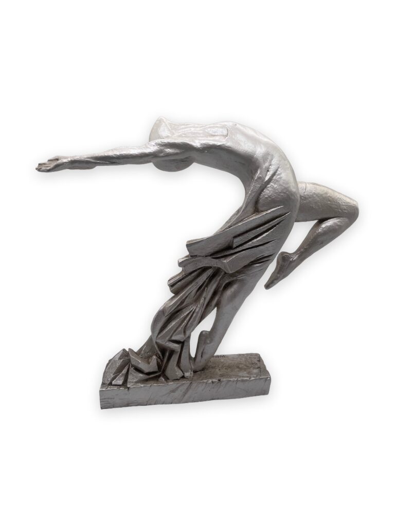 La danzatrice grande, 45x50cm, similmarmo pat arg