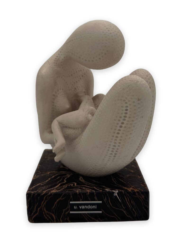 Maternità piccola, h 16 cm resina originale