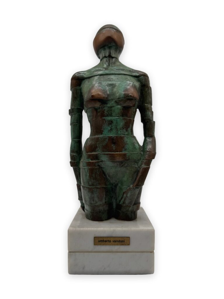 Mummia, h30cm, patina verde