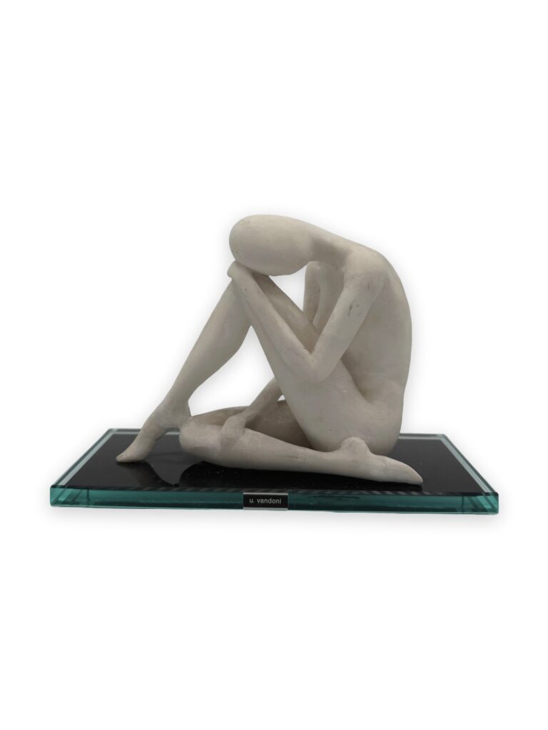 Quiete, h16cm, gesso